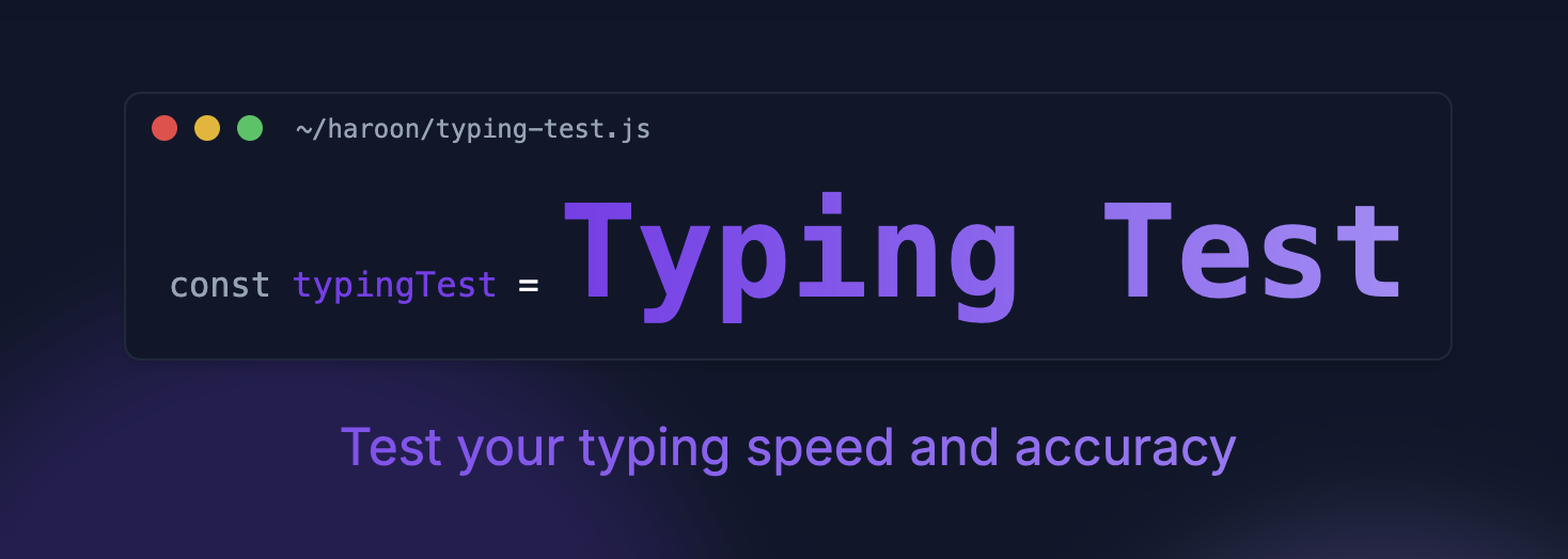 Typing Test